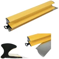 TRIZERATOP Flächenspachtel Ergonomisch rostfrei Fassadenspachtel, Breitspachtel 1000mm