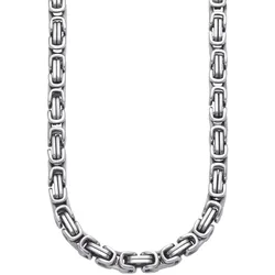 Edelstahlkette »Schmuck Geschenk Halskette Königskette versch. Längen«, Halsschmuck, 668461-55 edelstahlfarben