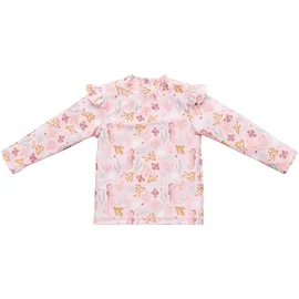 Little Dutch Bade-T-Shirt langarm ruches Ocean Dreams Pink gr. 74/80 | Little Dutch