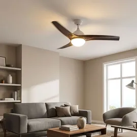 V-Tac Deckenventilator 132 cm Holzventilator Braun