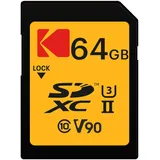 Kodak SD 64GB UHS-II U3 V90 Ultra Pro