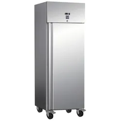 Gastro-Inox GI Edelstahl 600 Liter Kühlschrank statische Kühlung mit Ventilator