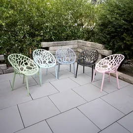 LC Garden VOMO Stapelstuhl 60,5 x 58 x 79 cm schwarz