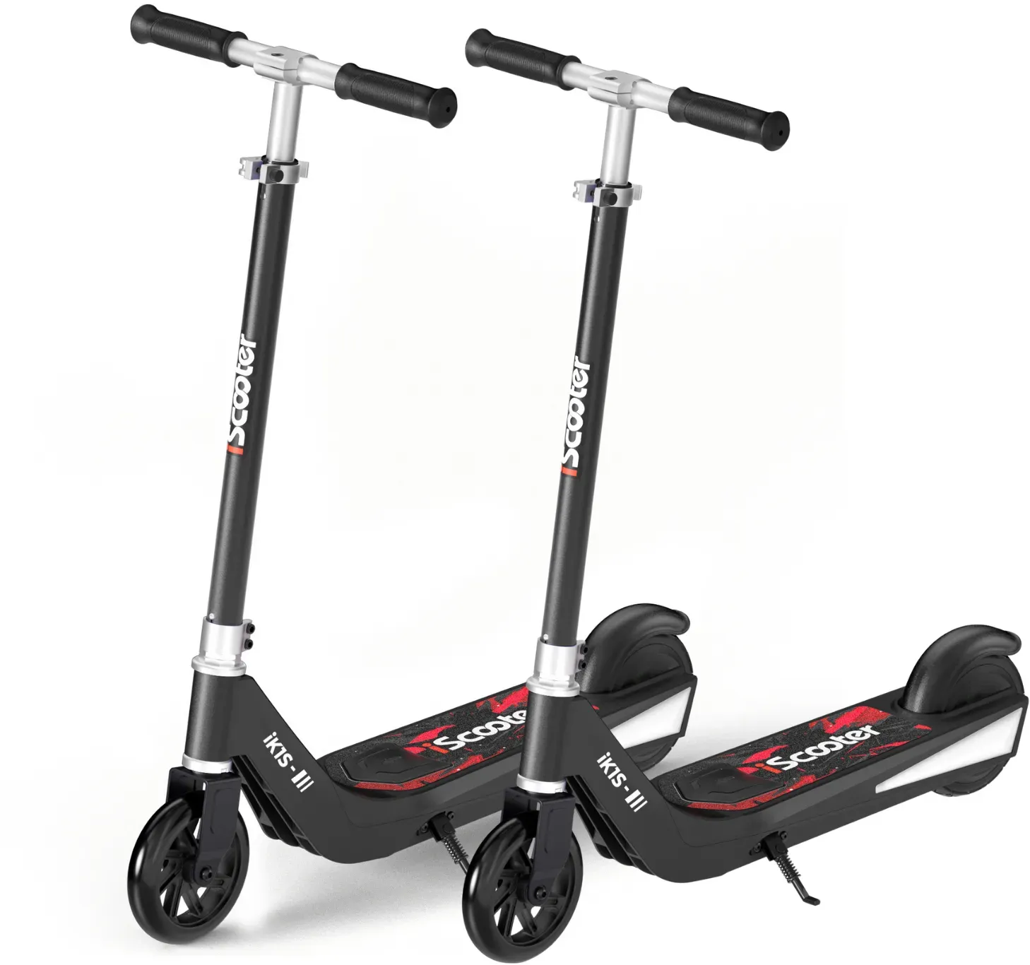 MiniSpider 2-in-1 Elektrischer Dreirad-Kinderscooter und Skateboard für Kinder ab 3 Jahre (Höhenverstellbare)