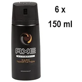 Axe Dark Temptation Deodorant Spray 6 x 150 ml
