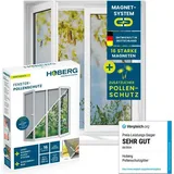 Hoberg Insektenschutz Fenster 150 x 130 cm Grau