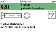 F. REYHER Nchfg. GmbH & Co. KG Flachkopfschraube DIN 920 M4 x 16 100 Stück