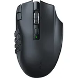 Razer Naga V2 HyperSpeed Gaming Maus, Schwarz