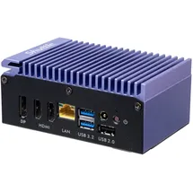 Shuttle Barebone Edge PC SPCEL12 - Barebone - Celeron - Schwarz/Blau