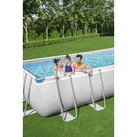 BESTWAY Power Steel Frame Pool Set 640 x 274 x 132 cm inkl. Filterpumpe