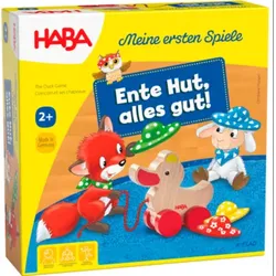 HABA 1307050001 Meine ersten Spiele – Ente Hut, alles gut!