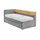 Möbel Kraft Polsterbett 112 x 210 cm Grau
