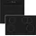 Daewoo Backofen-Set Schwarz Hydrolyse Glaskeramikkochfeld 78 cm