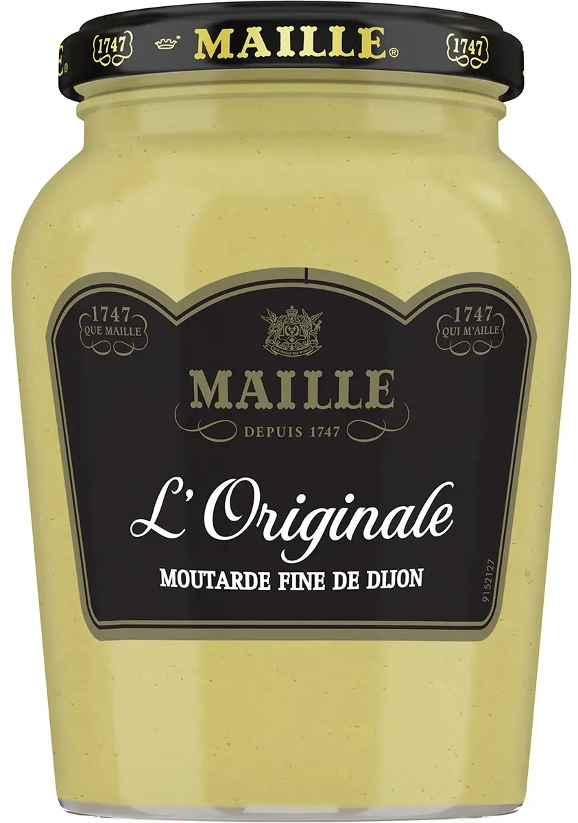 MAILLE Dijon Senf 'Fine de Dijon' 360g: Verfeinern Sie Ihre Gerichte