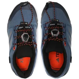 Adidas Terrex Gore-TEX Hiking Shoes Wanderschuhe, Wonder Steel/Grey Three/Impact orange, 38 2/3