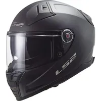 LS2 FF811 Vector II Solid Integralhelm - Matt Black,