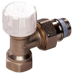 Meibes Thermostatventilunterteil DN 15, M30 x 1,5 Eckform mit Voreinstellung