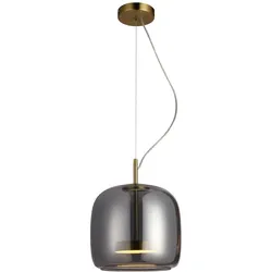 Italux PND-17760A-BRSS-SG LED Pendelleuchte Caste | 10W LED | 850lm | 3000K