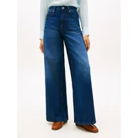 Tommy Hilfiger WIDE LEG Jeans aus reiner Baumwolle, Modell 'DNM NEW DOREEN 70 S', Jeansblau, 28/32