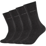 CAMANO Sneakersocken 4er Pack Grau 43-46