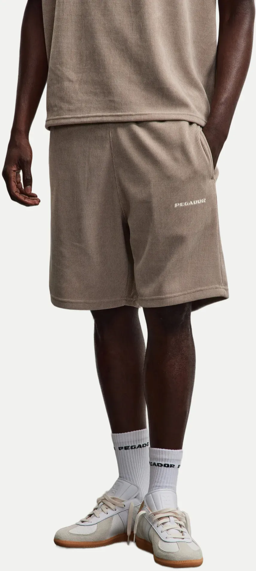 Rippshorts Lagos Braun L