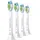 Philips Sonicare W Optimal White Aufsteckbürste HX6064/10 4 St.