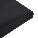 Beliani Bettrahmenbezug Fitou 160 x 200 cm Schwarz