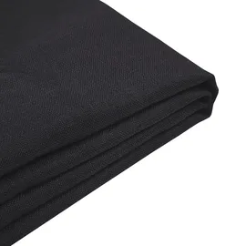 Beliani Bettrahmenbezug Fitou 160 x 200 cm Schwarz