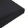 Beliani Bettrahmenbezug Fitou 160 x 200 cm Schwarz