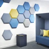 Bejot Silent Block SBW H20 Akustik Wandpaneel Hexagon konfigurierbar