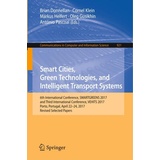 Springer Smart Cities, Green Technologies, and Intelligent Transport Systems
