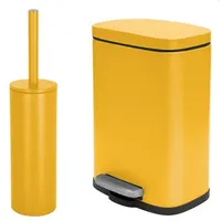 Spirella Badset 2 TLG. Kosmetikeimer mit Absenkautomatik und WC