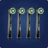 CleanMaximizer Aufsteckbürste schwarz 4 St.