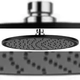 Kludi Tellerkopfbrause Ø 25 cm Mattschwarz/Chrom (6432587-00)