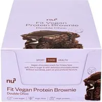 nu3 Brownie Protéiné Vegan Barre 12x50 g