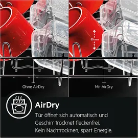 AEG FUS7574APM Geschirrspüler (unterbaufähig, 597 mm breit, 44 dB (A), B)