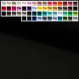 Premium Jersey Uni Stoff mit 150 cm Breite, Hochwertiger Baumwolljersey in Oeko-Tex 100, Meterware ab 25 cm Zuschnitt - ca. 60 Farben immer vorrätig (25. Schwarz)