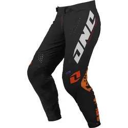 One Industries X-197 Daze, Textilhose - Orange/Lila/Schwarz - 30