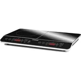 G3 Ferrari G10047 "Hi-Tech Chef", 3500W, Digitaldisplay, Soft-Touch-Bedienung, Temperaturregelung, Timer, Gehärtetes Glas, Große Kochfläche, 60,3 x 36,3 x 6,5 cm