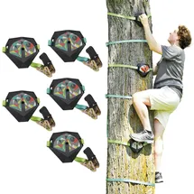 Donic Schildkröt Kletterset Ninja Treeclimbers Schwarz
