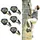 Donic Schildkröt Kletterset Ninja Treeclimbers Schwarz