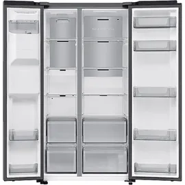 Samsung RS70F66KBTEF Side-by-Side (634 l, B, 1780 mm hoch, Edelstahl Look)
