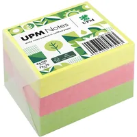 UPM Notes Haftnotiz 5854-21PG-6 Brillant 75x75mm 100 Blatt sortiert