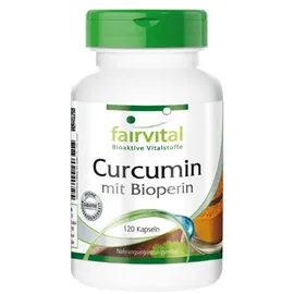 Fairvital Curcumin mit Bioperin Kapseln 120 St.