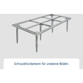 Hörmann Schraubfundament Set Typ 1 Silber