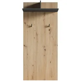 byLIVING Wandgarderobe Ben Artisan Eiche-Optik Hellbraun