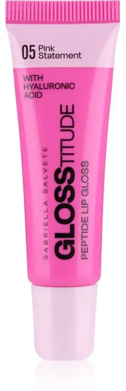 Gabriella Salvete Glosstitude Peptide Lip Gloss Hydratisierendes Lipgloss Farbton 05 Pink Statement 10 ml