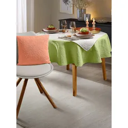 Tischdecke Gr. 4, orange (papaya), B:130cm L:160cm, Tischdecken