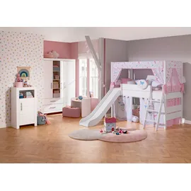 Paidi Spielbett TIAGO 120 x 200 cm Buche massiv weiß kreideweiß