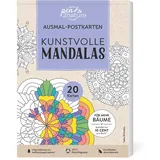 pen2nature Ausmal-Postkarten Kunstvolle Mandalas | 20 Karten